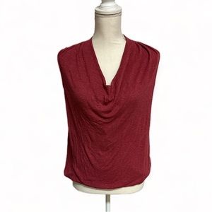 Anthropologie Akemi + Kin Ladies Sleeveless Rust Blouse Size XS EUC